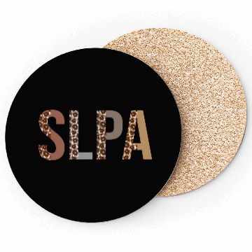 Discover Leopard Slpa Supplies Back To School Coasters