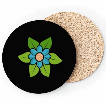 Discover flower Pretty Natural colorful Coasters