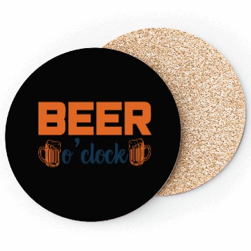 Discover Beer o'clock Coasters
