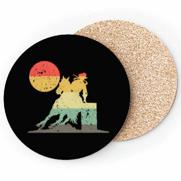 Discover Barrel Racing Show - Barrel Racer Coasters
