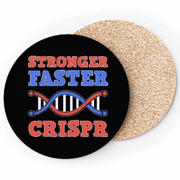 Discover Stronger Faster Crispr Graffiti Biology Teacher Coasters