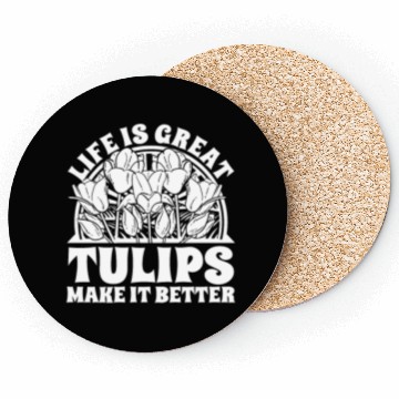 Discover Tulip Gardening Tulips Coasters