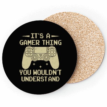 Discover Game Console Gamer Video Game PC Gaming Controller Coasters