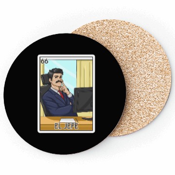 Discover El Jefe The Boss Card Mecan Lottery The Chief Coasters