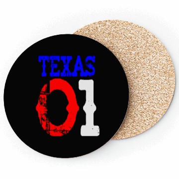 Discover Texas number one Fans Gift Coasters