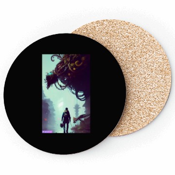 Discover Ai generator using human thoughts Coasters