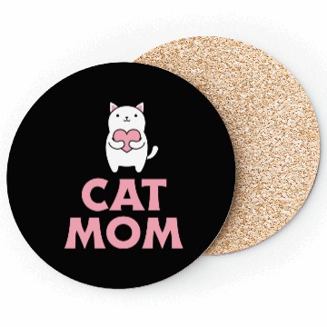 Discover Cat Mom Coasters