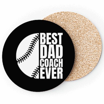 Discover Best Dad Coach Ever Coasters
