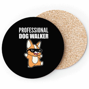 Discover Professional Dog Walker Pet Lover Gift Coasters