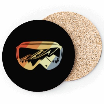 Discover Vintage Snowboarding Coasters