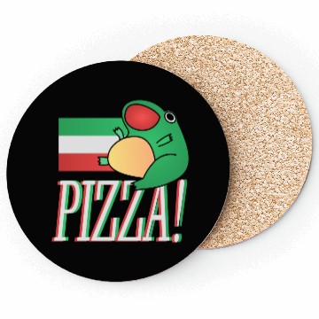 Discover pizza lover gift Coasters