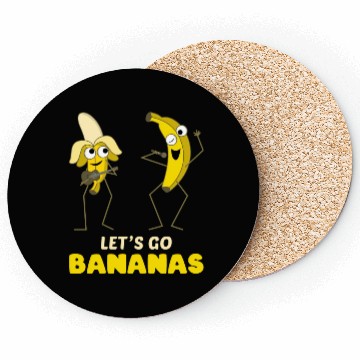 Discover Singing Funny Banana Meme Let Us Go Banana Coasters