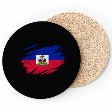 Discover Haitian Flag Haiti Pride Roots Coasters