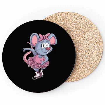 Discover Mouse Ballerina Coasters