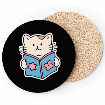 Discover book aesthetic Coasters