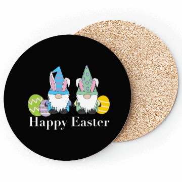 Discover Gappy Easter Garden Gnomes Coasters