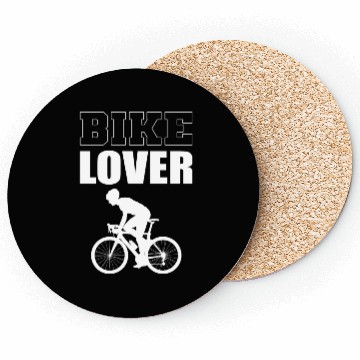 Discover Bike Lover Cyclist Gift Coasters