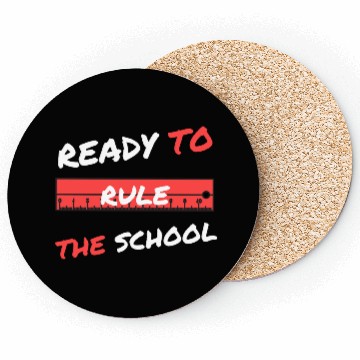 Discover ready to rule the school Coasters