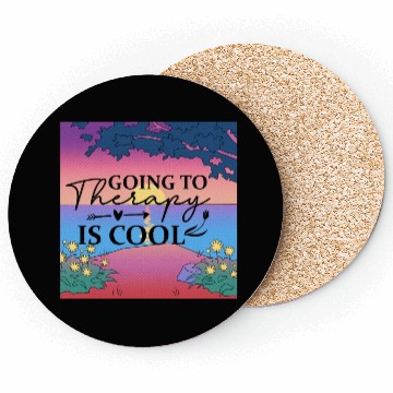 Discover Going to Therapy is Cool: Normalize Mental Health Coasters