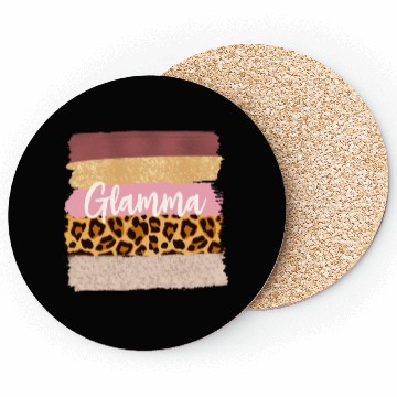 Discover Glamma Glam Ma Nana Leopard Coasters