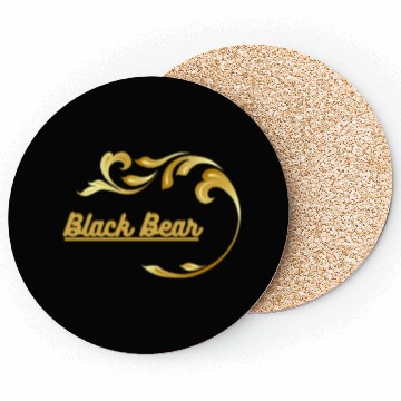 Discover Black Bear fashion Coasters