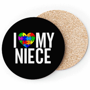 Discover I Love My Niece Coasters