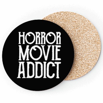 Discover Horror Addict Coasters