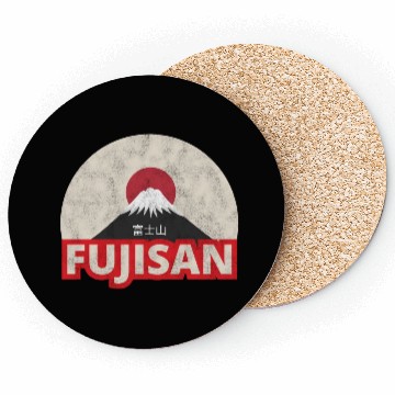 Discover Japan Tokyo Mount Fuji Fujisan Coasters
