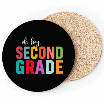 Discover Back To School Oh Hey 2nd Grade Coasters