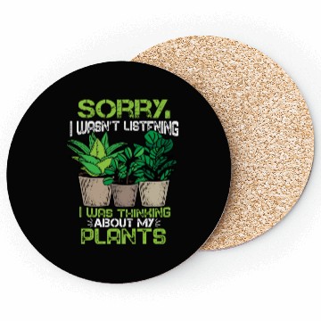 Discover Plant Lover Florist Gift Women Gardening Plants Coasters