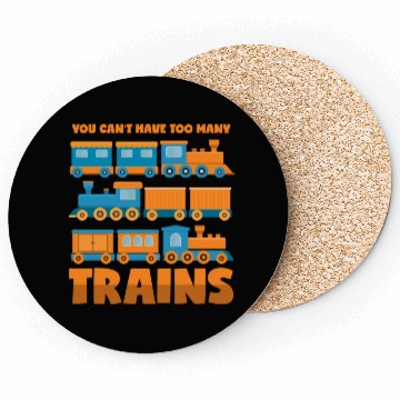 Discover Train Collector Never Too Many Trains Coasters
