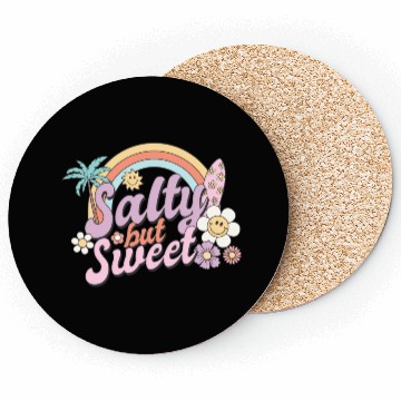 Discover Salty but Sweet, Summer, Retro, Coasters
