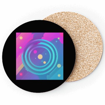 Discover Galaxy nebula art Coasters