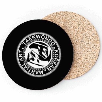 Discover TAEKWONDO FIST YING YANG Coasters