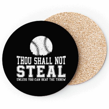 Discover Funny Baseball Beat The Throw Coasters