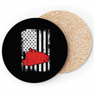 Discover US Patriotic Railroader Coasters