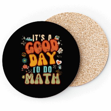 Discover Back To School It's A Good Day To Do Math for Math Coasters