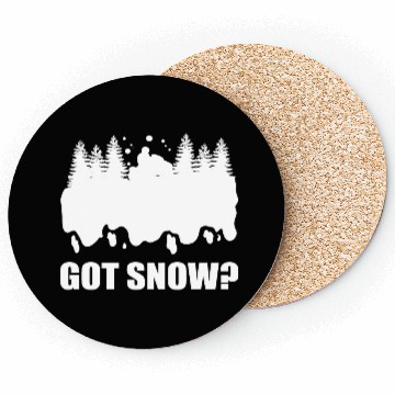 Discover Got Snow? Winter Lover Gift Coasters