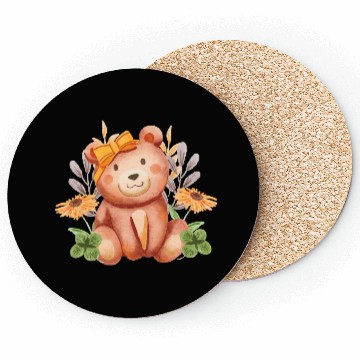 Discover summer pink natures Coasters