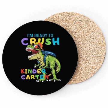 Discover I'm Ready To Crush KINDERGARTEN Back to school Coasters