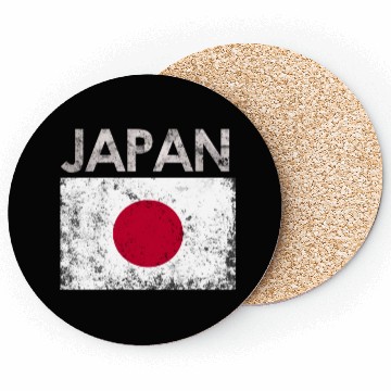 Discover Japan Japanese Flag Pride Coasters
