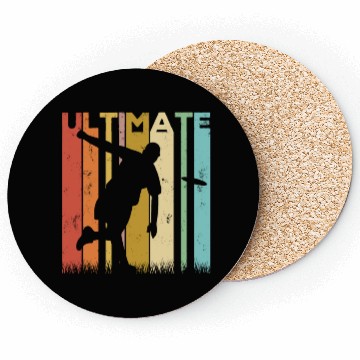 Discover Ultimate Frisbee Frolf Disc Golf Flying Disc Sport Coasters
