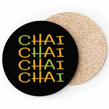 Discover Chai Tea Coffee Latte Lover Coasters
