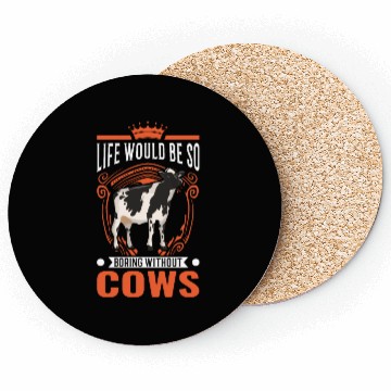 Discover Cow Cattle Breeder Land, Farmer Cows Coasters