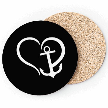 Discover Preppy Nautical Anchor For Sailors Boaters Coasters