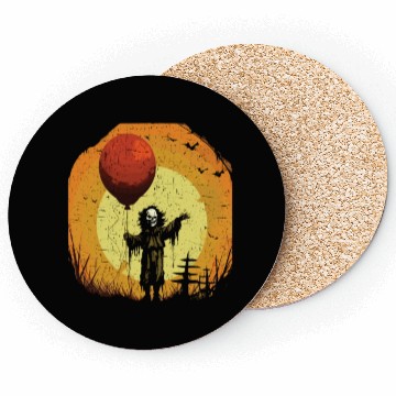 Discover Balloon Halloween Trick Or Treat Spooky Boo Ghost Coasters