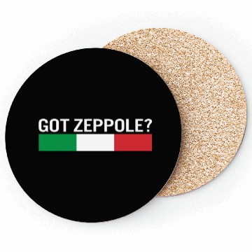 Discover Saint Joseph's Day Coasters, Got Zeppole Italy Flag