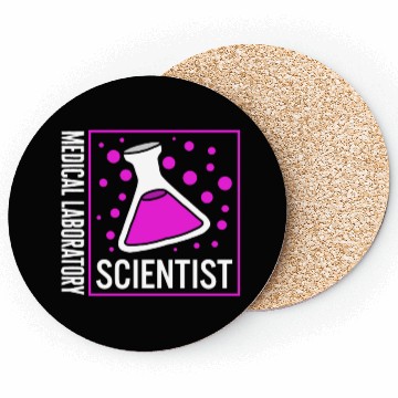 Discover Science Coasters, Medical Laboratory Scientist Coasters,