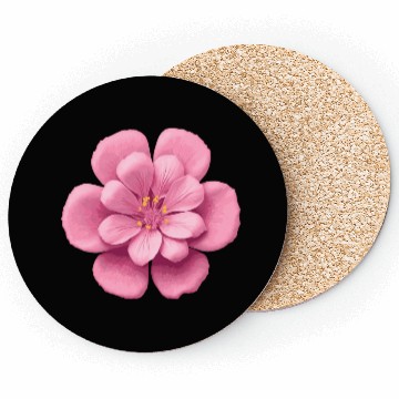 Discover Pink Sakura flower Coasters