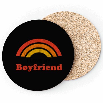 Discover I Love My Boyfriend Coasters